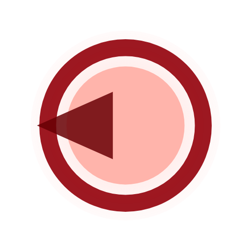 Laser emitter pointing left